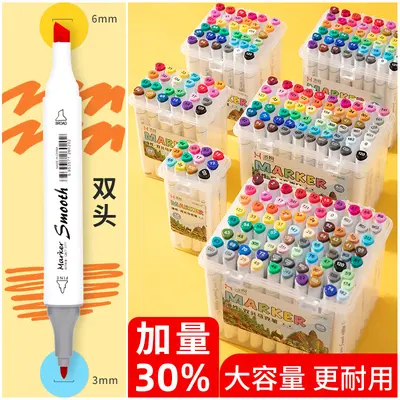 Art marker 80-color dual-tip alcohol-based set