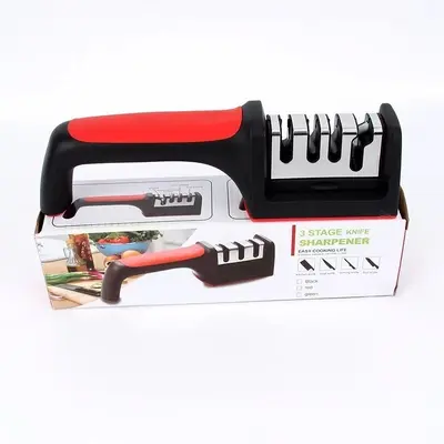 Fast Knife Sharpener, Diamond Whetstone, for Home and Restaurant Kitchen