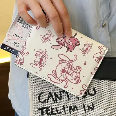 Stitch passport holder, multifunctional document case - 7