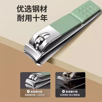 Nail Scissors Set Premium Case Manicure and Pedicure Tools - 3