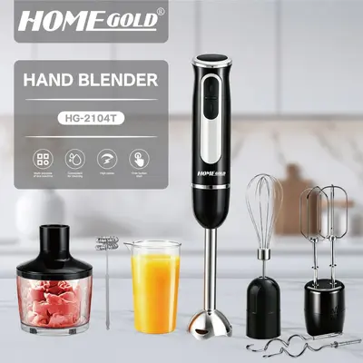 Ev Kullanımı Paslanmaz Çelik Bıçaklı Elektrikli Çok Fonksiyonlu Blender Meyve Suyu Sıkacağı Bebek Maması Hazırlama Cihazı Çok Amaçlı El Tipi Mutfak Robotu - 13