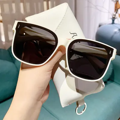Polarisierte Sonnenbrillen-Set für Herren und Damen, als Verschreibungssonnenbrillen verwendbar, Dual-Use zum Fahren, modische Sonnenbrille für Myopie.