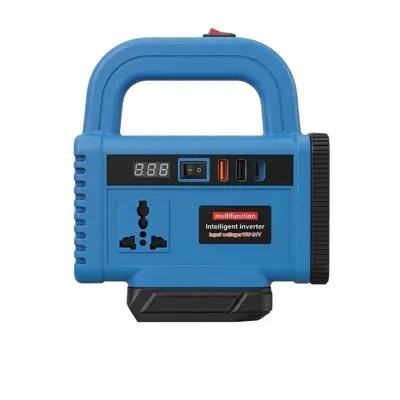 外贸跨境智能锂电逆变器18-21V双USB接口DC5V充电电源220V/type-c