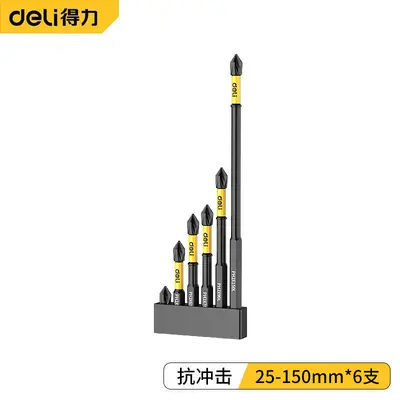 Hex Drill Bit Set, Phosphated, Magnetic - 12