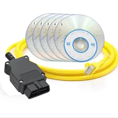 OBD V50.3 psdzdata ENET tam set, BMW F serisi Ethernet için