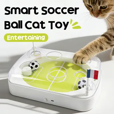 Smart Sensor Cat Football Field Interactive Chase Toy - 2