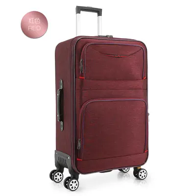 Großer Koffer Herren strapazierfähige Räder Tasche Oxford-Stoff universelle Räder Zahlenschloss Koffer Damen Leder Gepäcktasche 28 Zoll - 11