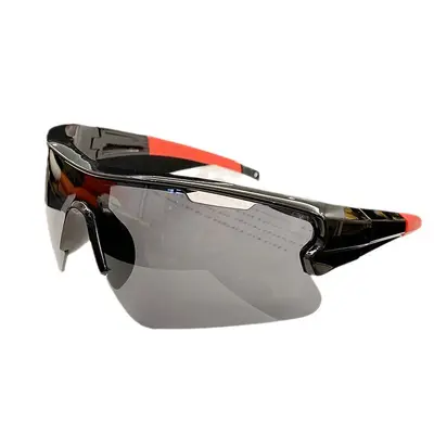 Futuristic Millennium-Style Cycling Windproof Sunglasses, Large Frame, Colourful - 5