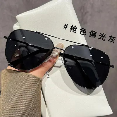 Pilot Sunglasses for Men, Polarized, UV Protection, for Driving - 7