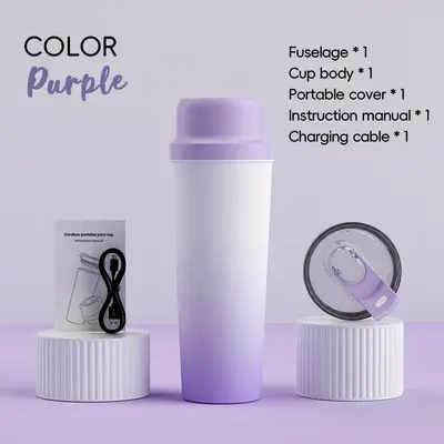 Electric portable mini juicer cup, wireless - 8