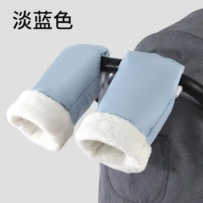 Baby Stroller Gloves, Winter, Windproof, Waterproof, Fleece-Lined - 10