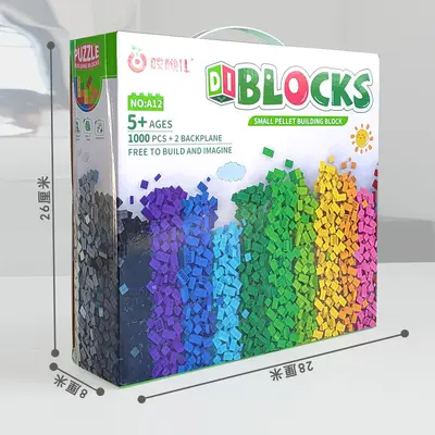 Educational Building Blocks for Kids, Small Pieces, LEGO Compatible - 3