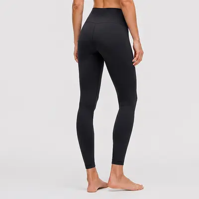 Damen Yogahose 24" mit hohem Bund, feuchtigkeitsableitend und atmungsaktiv - 9
