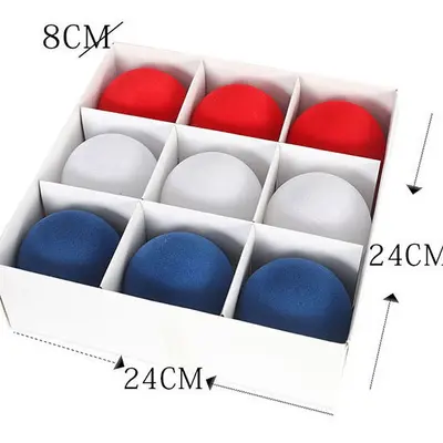 8 cm Christmas Tree Hanging Ball Ornament - 10