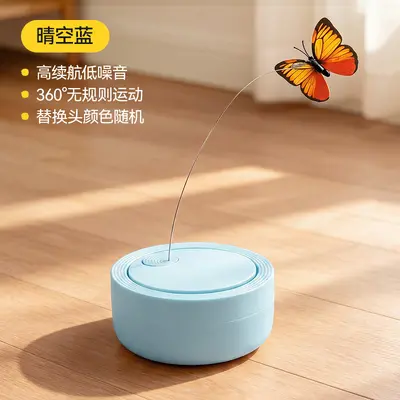 宠物玩具自动逗猫棒猫玩具羽毛弹力猫咪磨牙自嗨解闷玩具宠物用品