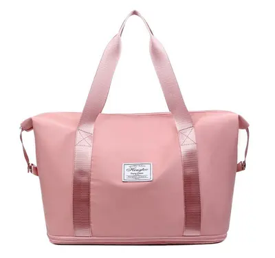 Foldable Travel Bag Women's Short Trip Handbag Extra Large Capacity Gym Bag Lightweight Maternity Storage Business Travel Luggage - 8