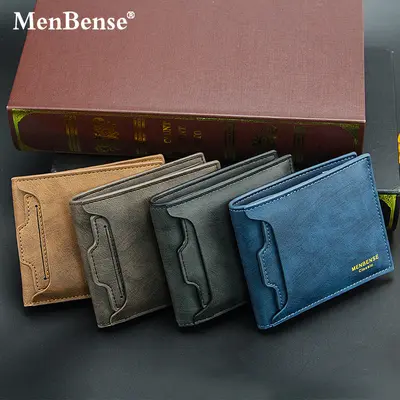 MenBense kurze Herrenbrieftasche mit mehreren Kartenfächern - 2