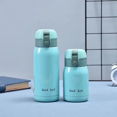 Goodluck Mini-Isolierbecher zum Trinken, tragbar, Kinderbecher, Taschenbecher, tragbar, hochwertiges Design, Sprungbecher - 10