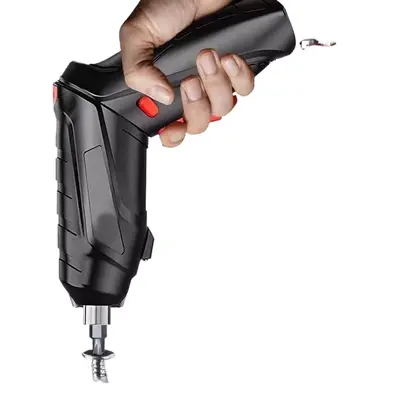 Cordless electric screwdriver set, mini drill, lithium battery - 5
