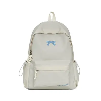 Women's Large Capacity Backpack with Bow, School and Travel - 6