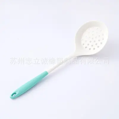 Silicone Kitchen Utensil Set Soup Ladle Spatula Non-stick Heat-resistant Home Cooking Silicone Kitchen Utensil Set