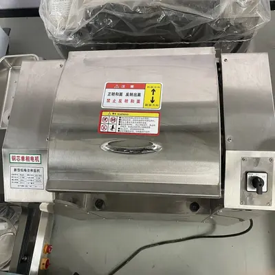 Paslanmaz çelik sessiz hamur yoğurma makinesi 15-75kg otomatik