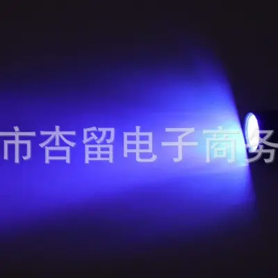 9LED Purple Light 395 UV Flashlight Banknote Verification Mini Nine Light UV Curing Mask Fluorescent Agent Test Light