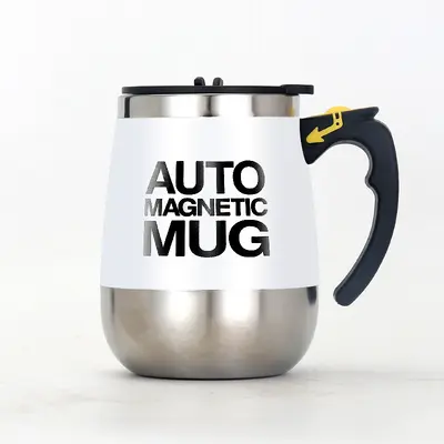 USB Rechargeable Automatic Mixing Coffee Cup, Magnetic - 7