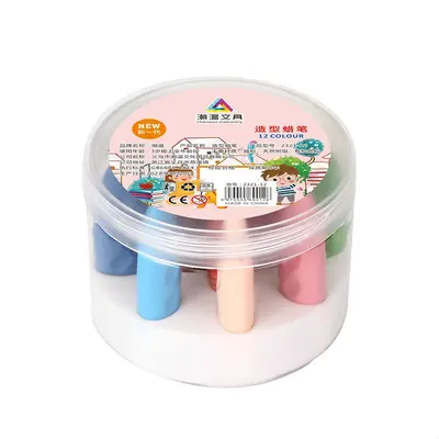 Children's Peanut-Shaped Washable Crayons, Non-Toxic, Grip Correction