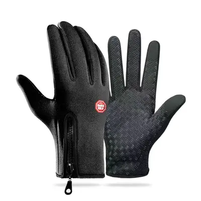 Touchscreen Winter Cycling Gloves, Waterproof, Windproof and Fleece-Lined - 7