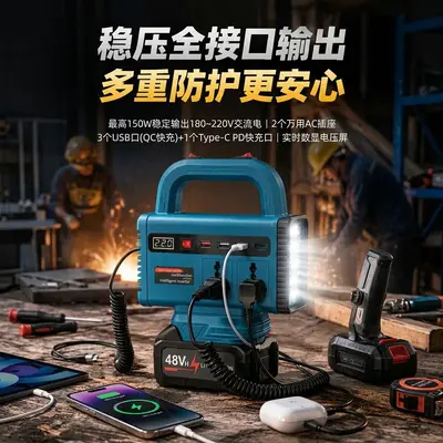 6th Gen Lithium Battery Inverter Portable LED Lamp - 4