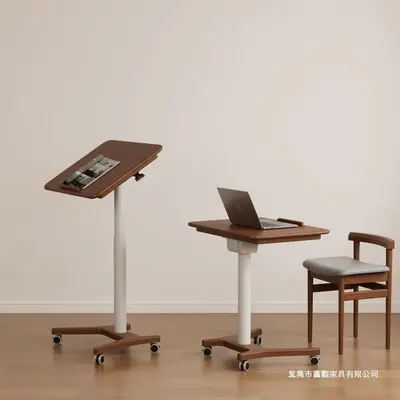 Foldable Height-Adjustable Computer Desk for Dormitories and Small Apartments