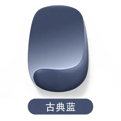 Silicone Mouse Pad with Memory Foam Wrist Rest - 8
