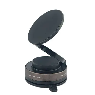 Magnetic Rotating Foldable Car Phone Holder with Vacuum Suction Cup - 6