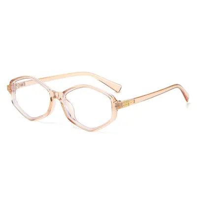 Square Frame Glasses, M Model, Blue Light Filter, Plain Lens - 9