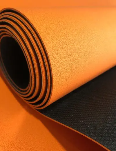 Foldable Travel Yoga Mat, High-Density Rubber, Extra Wide and Long - 9