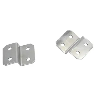 L-Shaped 90 Degree Metal Corner Bracket for Furniture and Picture Frames