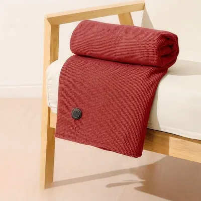 USB Graphene Heated Shawl Blanket with Three Heat Levels - 13