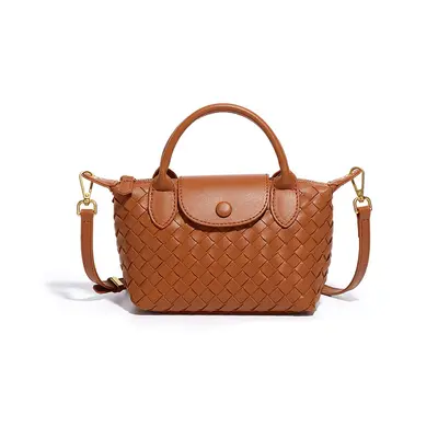 Handwoven Dumpling Bag, Single-Shoulder Crossbody Bag - 13