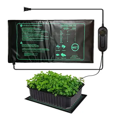 US-Spec Waterproof Seedling Heating Mat with Adjustable Temperature Control - 8