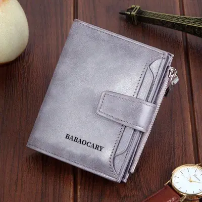 BABAOCARY Herren-Kartenetui, Führerscheinfach, Reißverschluss - 7