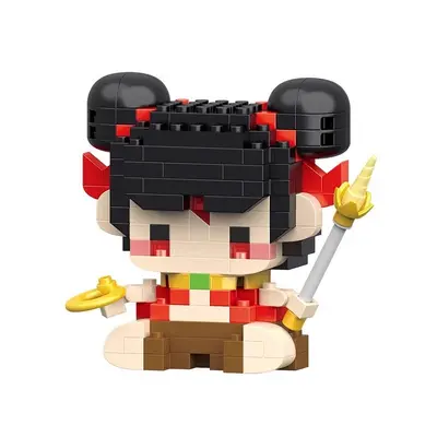 Xiaozha and Xiaobing Cartoon Figure Building Block Set for Children - 6