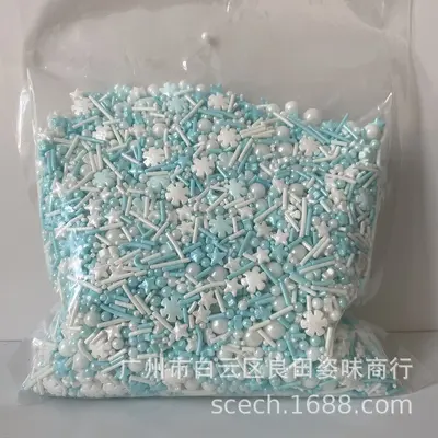 Noel süsleme karışık paket, 500g, pasta ve fırıncılık için