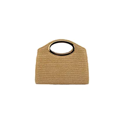 Abendtasche mit Ringgriff, modische Partytasche - 9