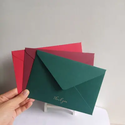 Hot-Stamped Data Packaging Envelope, 185 x 125 mm, European Style - 2
