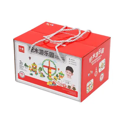 Building block toys Children's holiday gifts for kids, educational assembly and placement, versatile large particle building block gifts wholesale