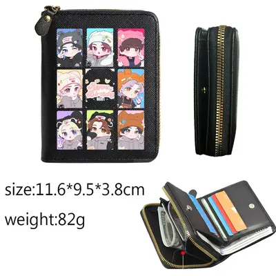Stray Kids Men's Long Wallet, Large Capacity, Multi-Card Slots - 6