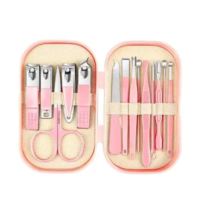 14-teiliges tragbares Nagelpflege-Set