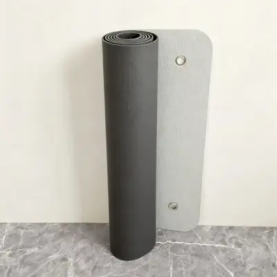Thickened TPE Yoga Mat, Non-Slip, Shock-Absorbing, Perforated for Hanging - 9