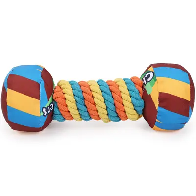 Rainbow Candy Bite-Resistant Squeaky Dog Toy - 9